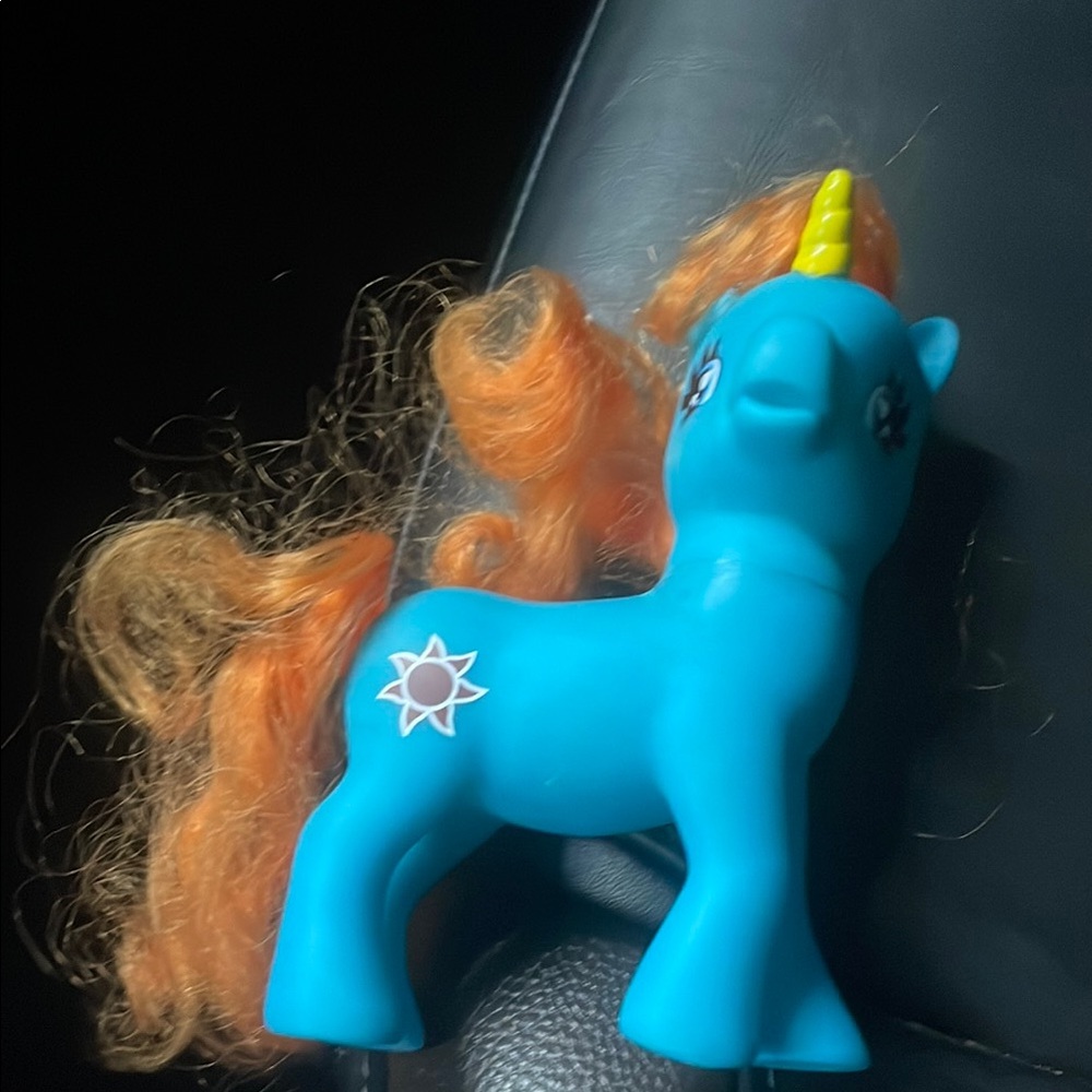 My Little Pony Phony with Blue Body and Orange Hair